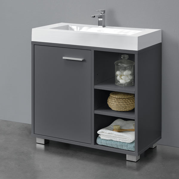 Waschbeckenunterschrank 56x60x31 cm in versch. Farben en.casa