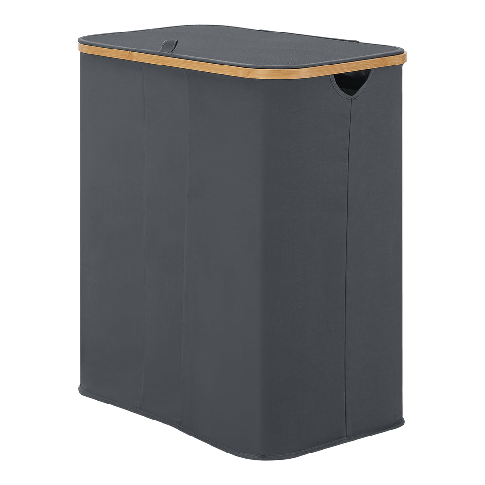 Cesto per la biancheria Rusko 140L in diversi colori [en.casa] - premiumXL