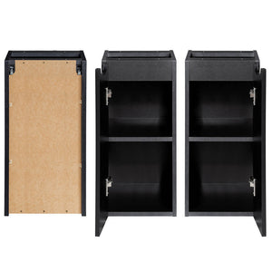 Mobile Sottolavabo da Parete NEWPORT con Cassetti e Armadietto [en.casa]
