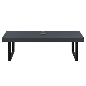 Plan de Toilette pour Salle de Bains avec Support en Métal 100 x 45 x 30 cm [neu.haus]