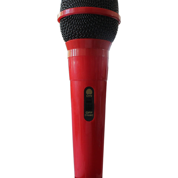 [lux.pro] Babbo Natale Karaoke che Canta e Balla - in Varie Altezze - Incluso Microfono e Alimentatore
