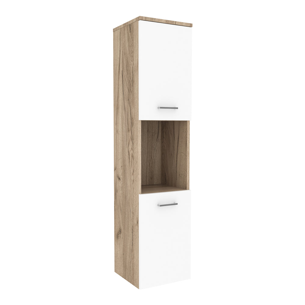 Mobile a Colonna Krildihana da Parete Pensile da Bagno 131 x 30 x 30 cm - Vari Colori [en.casa]