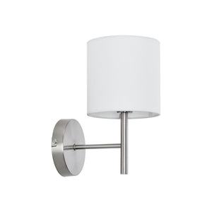 Applique murale Winsford E14 27 x 15 x 21 cm argent blanc lux.pro