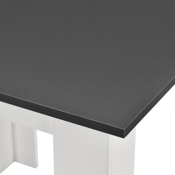 Esstisch Algermissen 80x80x76 cm für 4 Personen versch. Farben en.casa