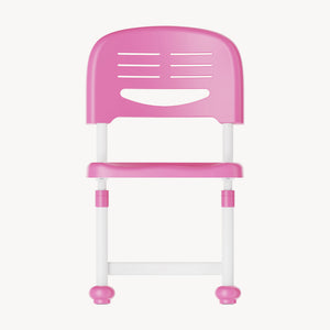 Sedia per Cameretta Sauda ad Altezza Regolabile 75 x 36 x 46 cm [en.casa]