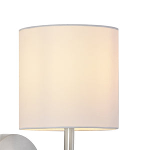 Applique murale Winsford E14 27 x 15 x 21 cm argent blanc lux.pro