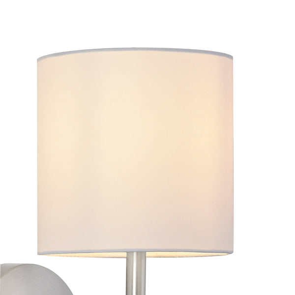 Applique murale Winsford E14 27 x 15 x 21 cm argent blanc lux.pro