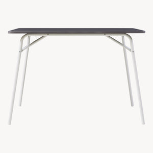 Set da Pranzo Omso Tavolo 110x70 cm e 4 Sedie Imbottite [en.casa]