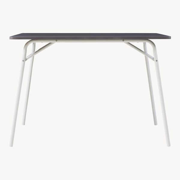 Set da Pranzo Omso Tavolo 110x70 cm e 4 Sedie Imbottite [en.casa]