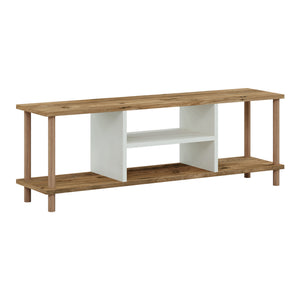 Meuble TV Ærøskøbing avec espace de rangement 43 x 120 x 29 cm [en.casa]