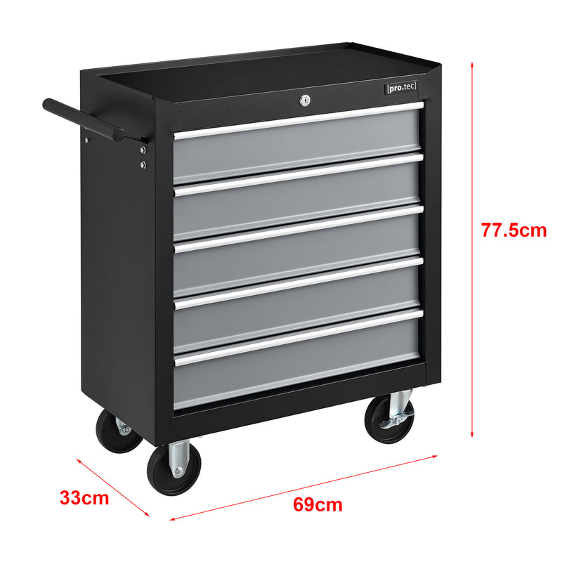 Schizzo in scala Carrello da Officina Portautensili - Vari Modelli [pro.tec]