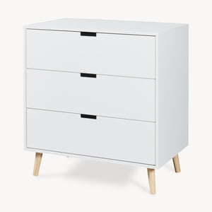 Commode à langer Sallinrar avec matelas à langer amovible [en.casa]