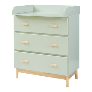 Wickelkommode Sarievn mit Wickelauflage 100x80x53 cm [en.casa]