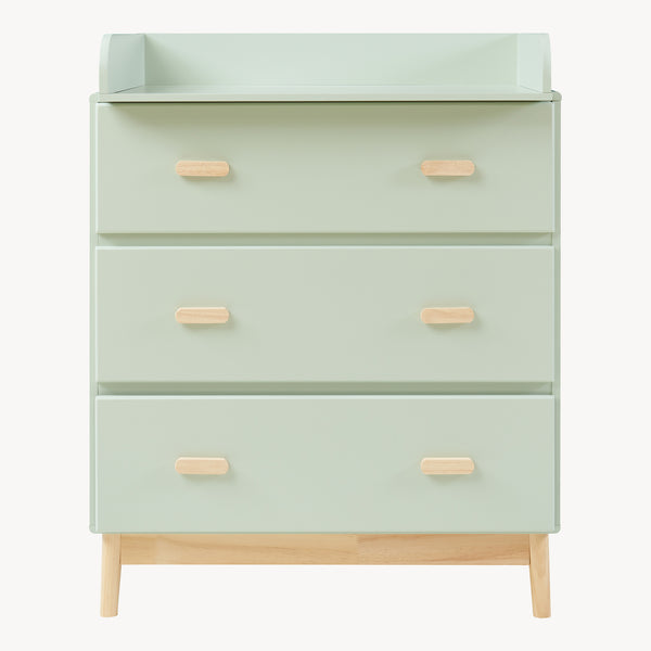 Wickelkommode Sarievn mit Wickelauflage 100x80x53 cm [en.casa]