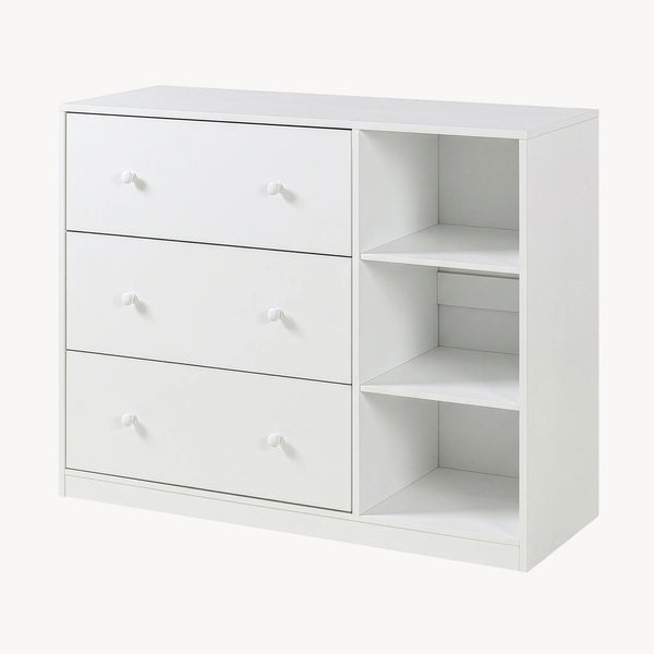 Wickelkommode Beldinupp mit Wickelaufsatz [en.casa]