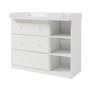 Wickelkommode Beldinupp mit Wickelaufsatz [en.casa]