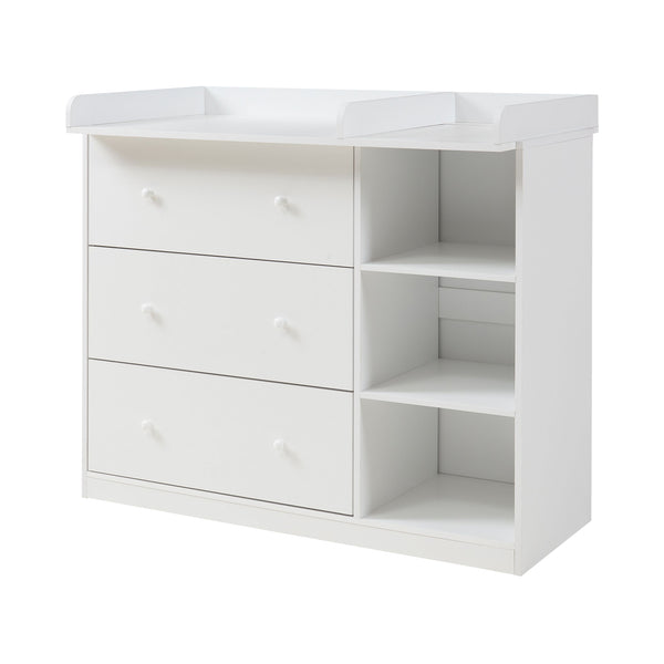 Wickelkommode Beldinupp mit Wickelaufsatz [en.casa]