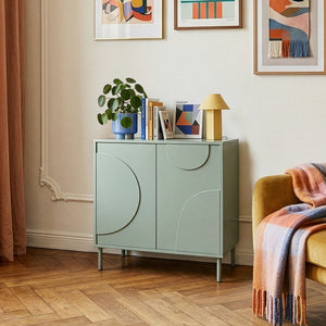 Credenza Holea Comò a 2 Ante 75 x 70 x 34 cm - Vari Colori [en.casa]