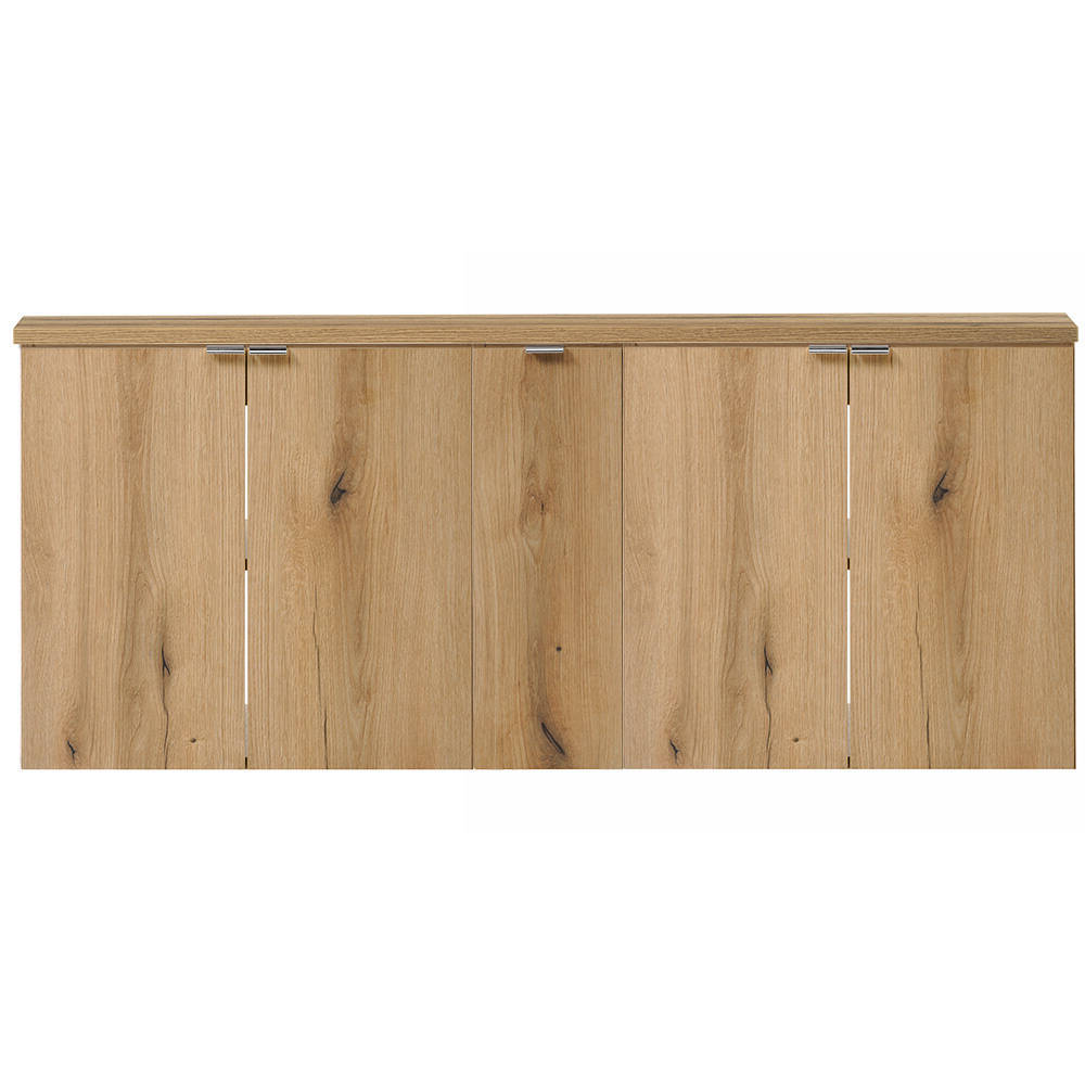 Meuble sous lavabo double NEWPORT 140 x 60 x 40 cm [en.casa] 