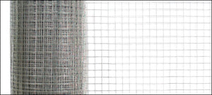 Maschendrahtzaun 1x25 m/Rolle Stahl verzinkt Grau pro.tec