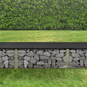 Banc du jardin Gabion Friesland  Couleurs différentes [pro.tec] 