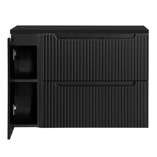 Mobile Sottolavabo da Parete NEWPORT con Cassetti e Armadietto [en.casa]