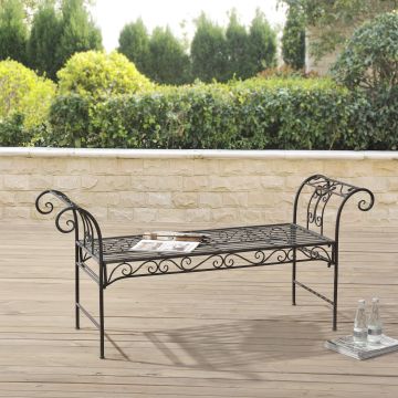 Gartenbank Cossila 70x147x46 cm versch. Farben en.casa