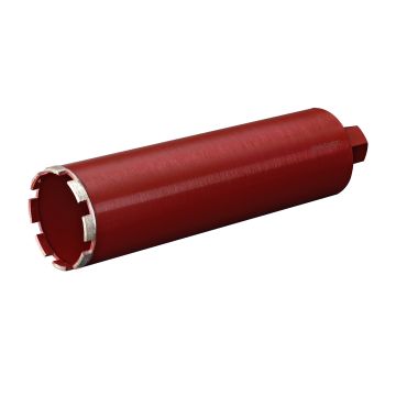 Diamantbohrkrone Ø102 x 400mm Nass/Trocken Rot in.tec