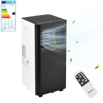 Mobile Klimaanlage 2600W 9000 BTU Schwarz/Weiß in.tec