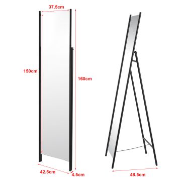 Standspiegel Martano 160 x 42,5 cm [en.casa]