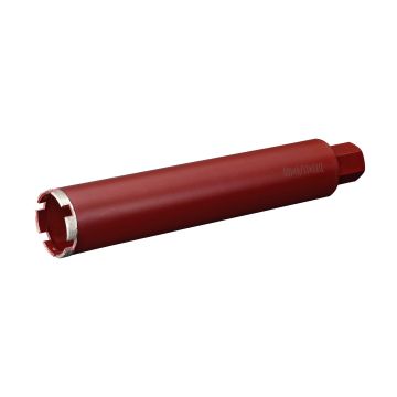 Diamantbohrkrone Ø63 x 400mm Nass/Trocken Rot in.tec