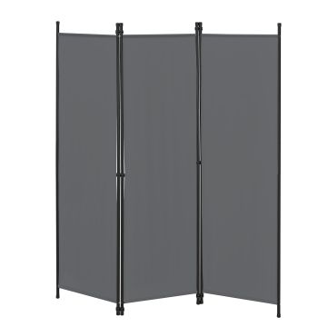 Raumteiler Huesca 3-teilig 150x171 cm versch Farben en.casa