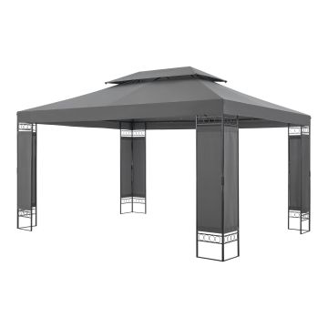 Festzelt Lanciano Pavillon 400x300x265cm in versch. Farben [en.casa]