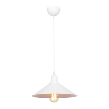 Pendant Lamp Hinckley Hanging Lamp White Living Room Lamp Retro 1 x E27 Kitchen Lamp Hanging