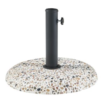 Sonnenschirmständer Bitritto Beton Ø45x6cm Steinoptik 20 kg [casa.pro]