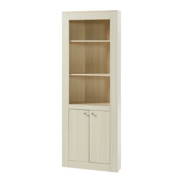 Eckschrank Eura 170x62x30cm Eiche [en.casa]