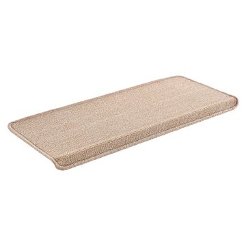 Stufenmatten Rechteckig 15-er Set Beige [en.casa]