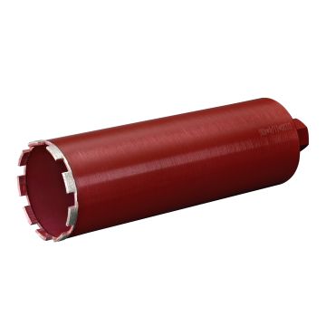 Diamantbohrkrone Ø110 x 400mm Nass/Trocken Rot in.tec