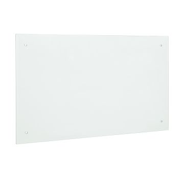 Küchenrückwand Mora Glas Herdspritzschutz 90x50 cm Mattglas neu.haus