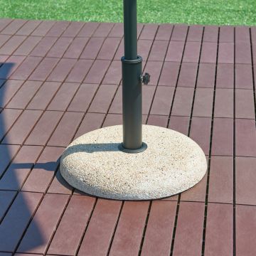 Sonnenschirmständer Bitritto Beton 20 kg [casa.pro]